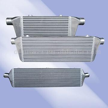 China Aluminum Brazed Plate And Fin Heat Exchanger Air Intercooler For Auto for sale