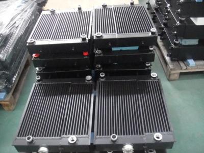 China Customized Aluminium Plate Fin Oil Cooler Universal Vehicle for sale