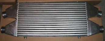 China Oil To Air Car Intercooler Universal Aluminium Front Mount Tube Fin Radiator for sale