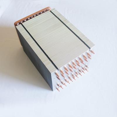 China AL1050 / Cooper 2000W Heat Pipe Heat Sink For LED Big Power Lighting for sale