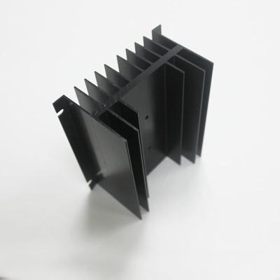 China Light Weight Anodizing Black Heat Sink Thermal Heat Dissipation for sale