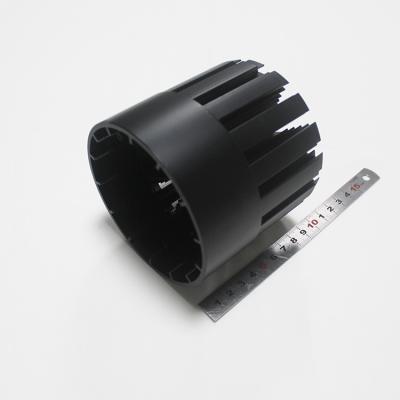 China 80mm Height 2.0mm Pitch Round Heat Sink For Industrial Led Light for sale