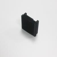 China Cnc-schwarzer anodisierter Aluminiumkühlkörper, t-Profil verdrängte Aluminiumkühlkörper zu verkaufen