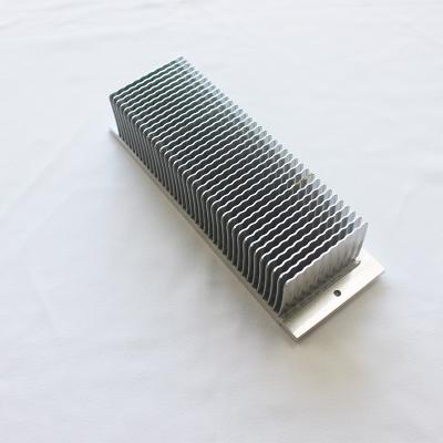 China Wave Zipper Skived Fin Heat Sink AL1050 For Electronic Equipment ISO9001 for sale