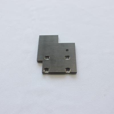 China La placa niquela precisión raspada del disipador de calor ISO9001 de la aleta del aluminio 6063 la alta en venta