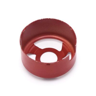 Κίνα Χρωματίζοντας κόκκινα μέρη σφράγισης υψηλής ακρίβειας, σφραγισμένα ISO9001 μέρη AL5052 μετάλλων φύλλων προς πώληση