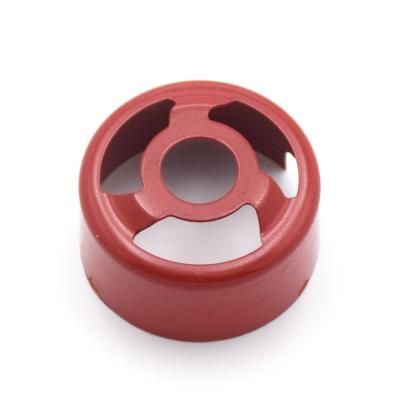 Κίνα Χρωματίζοντας κόκκινα μέρη σφράγισης υψηλής ακρίβειας, σφραγισμένα ISO9001 μέρη AL5052 μετάλλων φύλλων προς πώληση