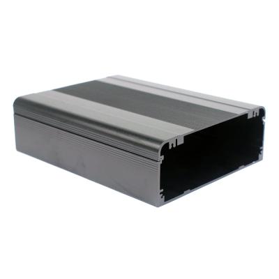 China Large Electrical Aluminium Enclosures For Electronics Equipment Grey AL6063-T5 for sale