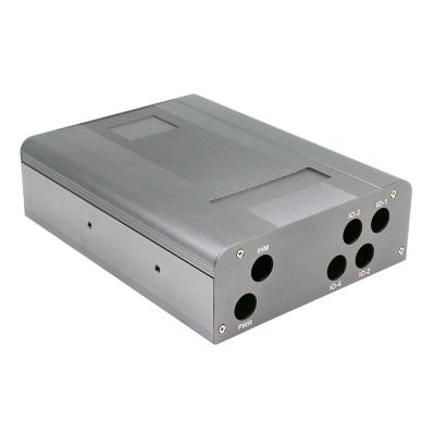 China Recintos de aluminio eléctricos grandes para el equipo Grey AL 6063-T5 de la electrónica en venta