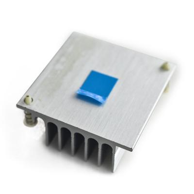 China Disipador de calor sacado de aluminio claro de anodización con Pin Fin Anti Oxidation en venta
