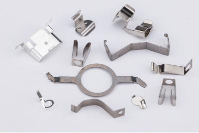 Китай Customized Copper Precision Metal Stamping Parts For Socket Metal Shrapnel продается