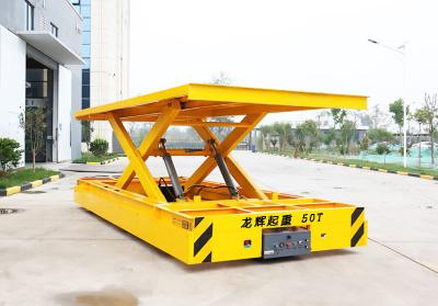 China Battery/Cable Powered Electric Brake/Air Brake Transfer Cart for Industrial Use for sale