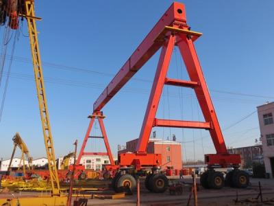 China 3m/Min Electric Rubber Tired Gantry Crane For Road Tunnel Construction for sale