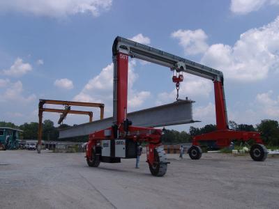 China 3 Phase AC380V/50HZ Rubber Tyred Gantry Rtg Cranes High Efficiency for sale