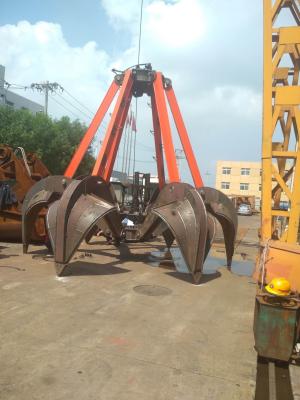 China Double Rope Crane Grapple Attachment Used In Docks  Steel Mills for sale