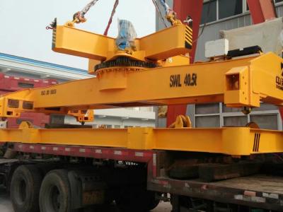 China Recipientes seguros de Crane Spreader To Handle Large do cais de 380V 50HZ 3Phase à venda
