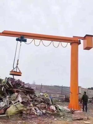 China ISO bestätigte am Steuerknüppel befestigte Spanne 6m-18m Jib Cranes 2 Ton Jib Crane zu verkaufen