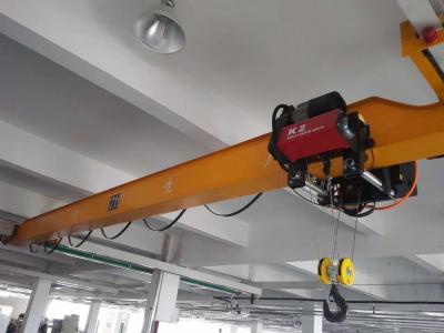 China High Efficiency Single Girder Overhead Crane For Manufacturing Plants for sale