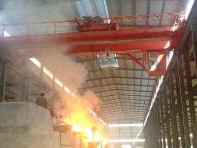 China Uso industrial de la estructura robusta que echa a Crane Customizable Load Capacity en venta
