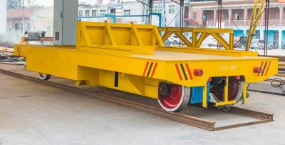 China DC/AC Powered Ladle Transfer Trolley For Flat / Curved / Step Rail System for sale