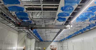 中国 カスタマイズ可能なクリーンルームの天井に取り付けられたブリッジ クレーンのサスペンション クレーン 販売のため