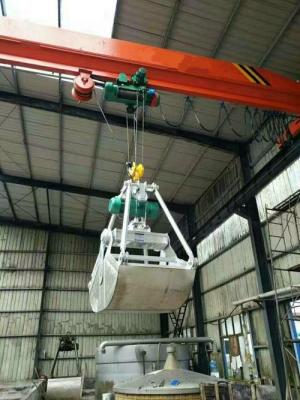 China High Durability 1000W Electric Hoist Crane With Grab Bucket Industrial Use for sale