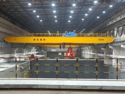 중국 비상 정지 안전 시스템과 CE 공인되 그래빙 크레인 1 톤 판매용