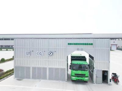 China High Efficiency Intelligent Charging Station Container Type With Overhead Crane for sale