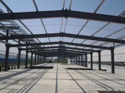 China Excellent Performance Steel Structure Canopy Made Of Galvanized Color Steel Plate Te koop