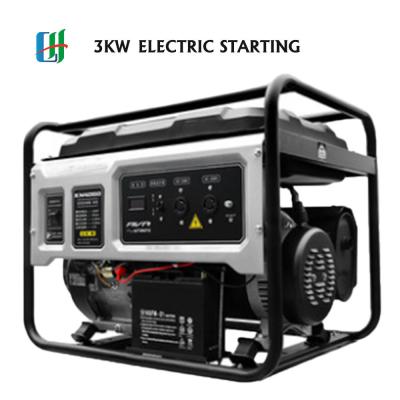 China 3kw Gasoline Portable Generators for Farm and Camping AC Single Phase Output Versatile for sale