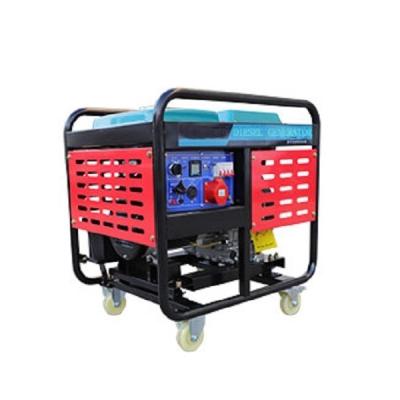 China 12kw Air Cooled Silent/Open Frame Dual Voltage Diesel Portable Generator for Land for sale