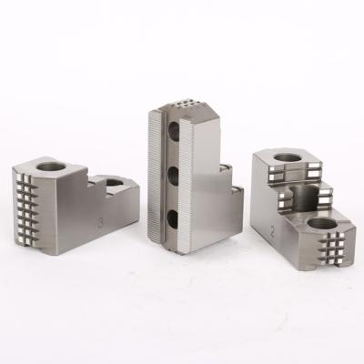 China HIGH PRECISION HARDENED JAWS FOR HYDRAULIC CHUCK , HARD TOP JAWS OEM ODM for sale