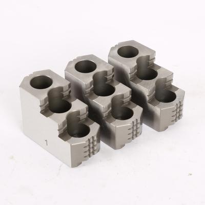 China HIGH QUALITY STANDARD HARD JAWS FOR HYDRAULIC POWER CHUCK for sale