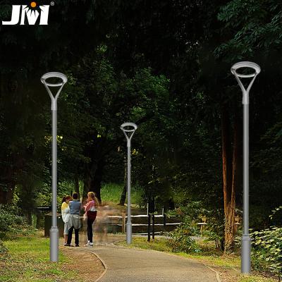 China Fence Outdoor LED Garden Pole Lights 550x550x540MM 4.55KG 140-76MM 3-6M 30W for sale