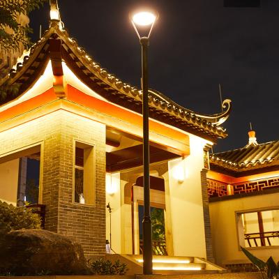 Chine lumières de jardin de panneau solaire de 20w 30W LED la cour jetée extérieure à vendre