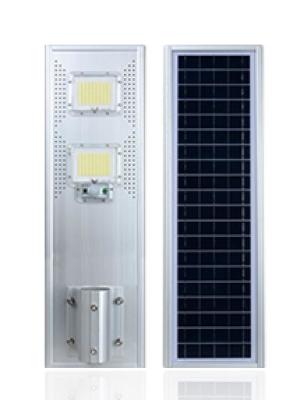 China 2 Heads 100w Solar Led Street Light Lamp 700x220x50mm for sale
