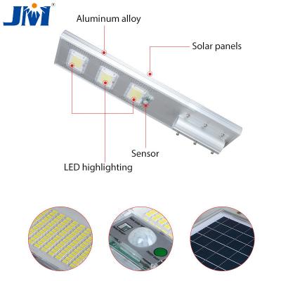 China Commercial Solar Square Aluminum Street Light 4 Heads Super Bright 200W 1000x220x50mm for sale