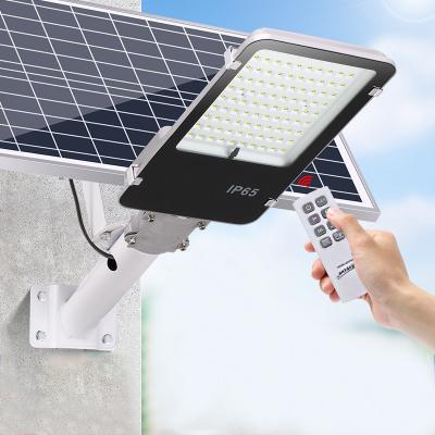 China 50 Watt 40w 30 Watt Solar Powered LED Street Lights All In One Human Body Sensor Municipal for sale