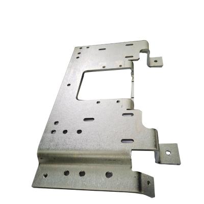 China Thick 0.5mm~12mm Auto Body Sheet Metal Fabrication Air Inlet Bracket Stamped for sale