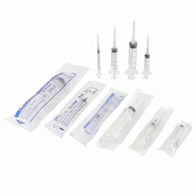 China PVC 1oz 2oz Disposable Plastic Syringes For Medical Use for sale