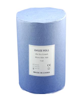 Chine Haut coton 100% médical absorbant Gauze Roll 1ply 2ply 4ply Gauze Bandage chirurgical à vendre