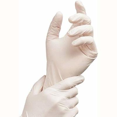 China 4mil ETO Medical Disposable Gloves 12-18 Inches Natural Rubber NBR Latex Examination Gloves for sale