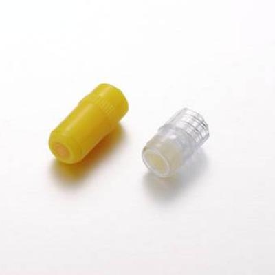 China EO Gas Sterilized Medical Synthetic Rubber Disposable Injection Heparin Cap for sale