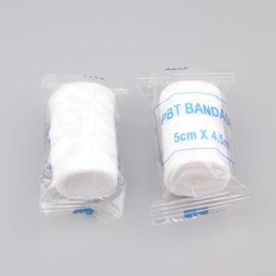 China Anpassende medizinische chirurgische Verbände 4-10m Gauze Bandage PBT zu verkaufen