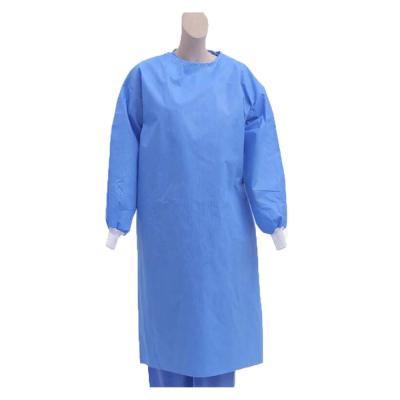 China Disposable PP SMS Sterile Non Sterile Surgical Gown for sale