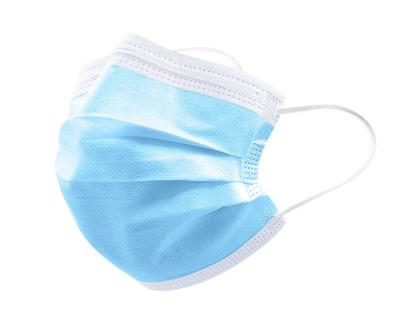 China Derrita los productos médicos no tejidos soplados de la tela máscara quirúrgica de 3 capas con el lazo del oído en venta