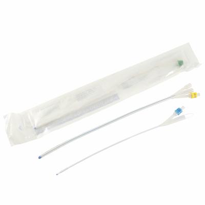 China 100% Silicone Medical Disposable Supplies 2 Ways 3 Ways Foley Catheter for sale