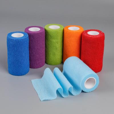 China White Blue Yellow Hypoallergenic Medical Adhesive Elastic Bandages for sale