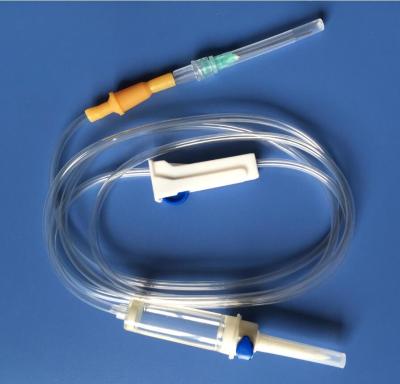 China Medical Grade PVC Disposable EO Sterilization Cannula Iv Set for sale