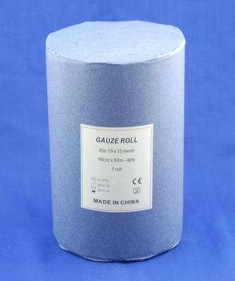 China Vendaje de conformación del rodillo de Gauze Roll Individually Wrapped Cotton de la almohada del vestido médico en venta